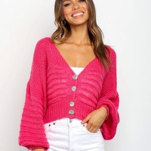 Petal & Pup Bell Sleeve Knit Sweater